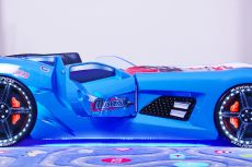 Дитяче ліжко машина MUSVENUS AUDI blue 190х90 см